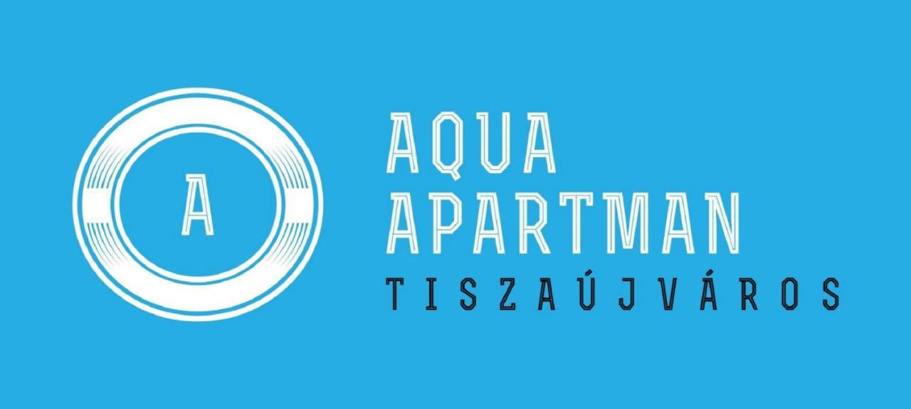 Aqua Apartman Tiszaújváros Esterno foto